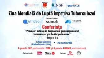 Conferință medicală dedicată Zilei Internaționale de Luptă Împotriva Tuberculozei, organizată la Galați