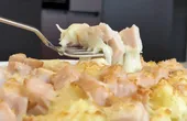 Cartofi gratinați cu Șuncă din Piept de Pui Matache Măcelaru’