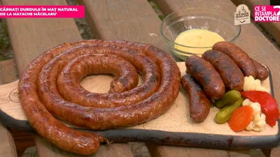 Grătar de sezon cu Cârnați Durdulii în maț natural de la Matache Măcelaru’