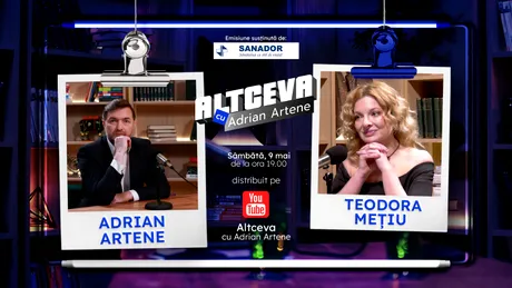 Descoperă codul secret al cuvintelor! Teodora Mețiu dezvăluie la „Altceva cu Adrian Artene” puterea ascunsă a vocii și ”rețeta magică” dintr-un cuplu