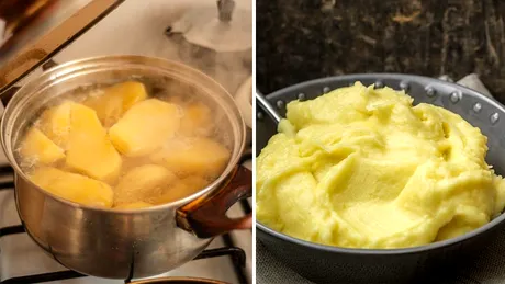 Ecuația piureului. Câte minute trebuie să lași cartofii să fiarbă, de fapt. Detaliul care face diferența