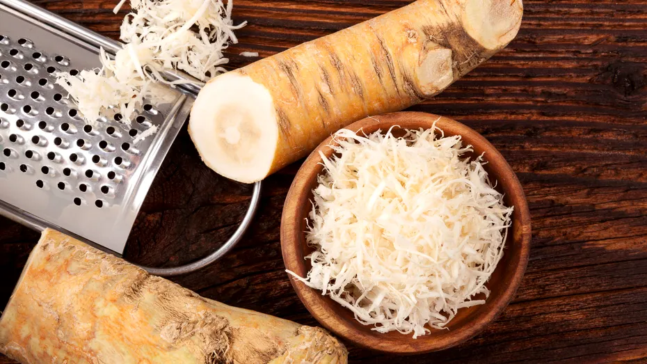 Hreanul poate avea efectul unui antibiotic. Conține o substanță care îți curăță căile respiratorii