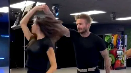 David și Victoria Beckham, în pași de salsa. Nu i-ai mai văzut așa până acum