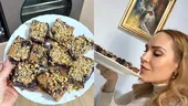 Rețeta de tartă cu ovăz și afine a Gabrielei Firea. Spune că e un desert sănătos, cu puține calorii