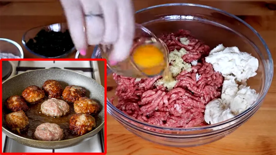 Ecuația chiftelelor. Câte gălbenușuri să pui, în funcție de cantitatea de carne tocată folosită