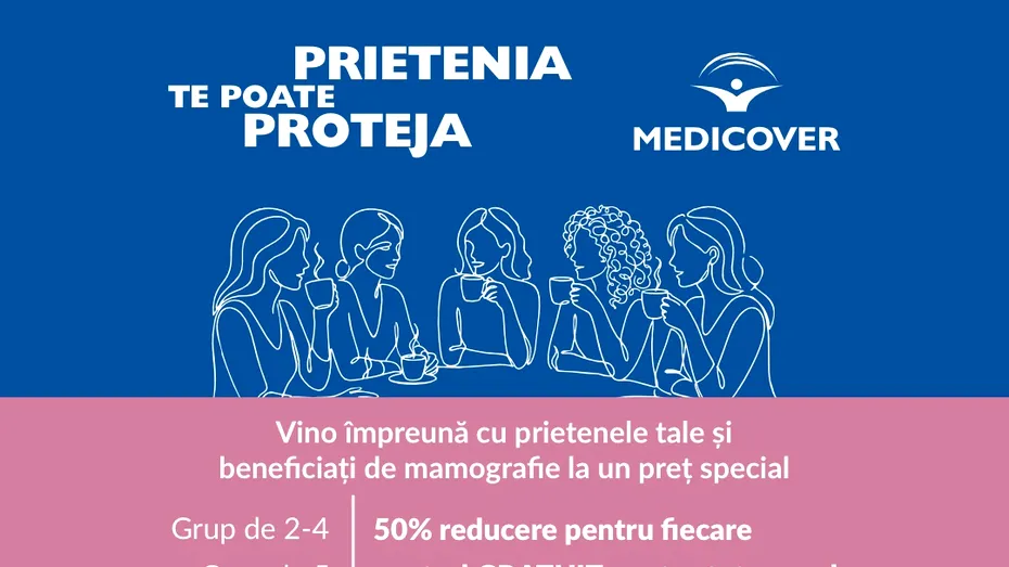 (P) Mamografia este un gest de grijă pentru tine și pentru prietenele tale