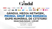 Gândul Media Network, cel mai citit grup de presă din România!