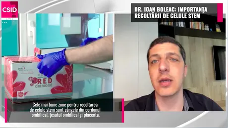 Dr. Ioan Boleac: importanța recoltării de celule stem la naștere