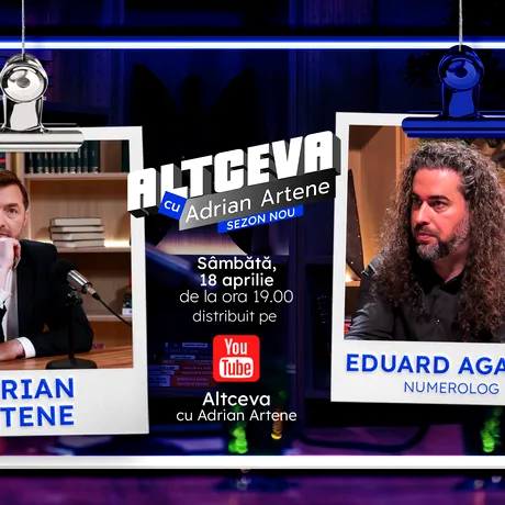 Suntem numere sau avem un destin scris? Numerologul Eduard Agachi dezvăluie manualul secret al cifrei destinului la „Altceva cu Adrian Artene”