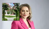 Cum arată vila în care locuiește Mirela Vaida la Snagov. Casa este amplasată lângă pădure și are piscină în curte