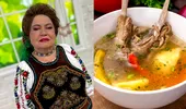 Rețeta de borș veche de peste 70 de ani. Cum prepară Seveta Bogdan ciorba de miel
