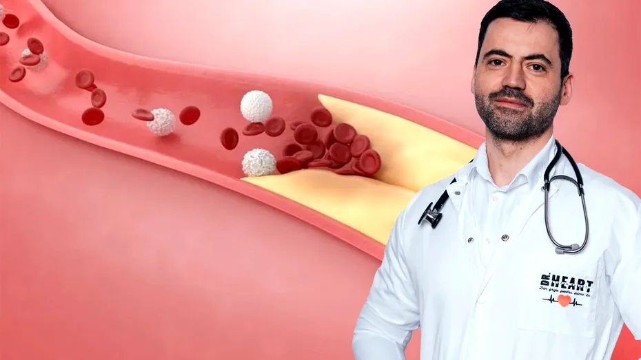 Ce trebuie să facem pentru a ne „desfunda” vasele de sânge, potrivit medicului primar cardiolog Ștefan Busnatu