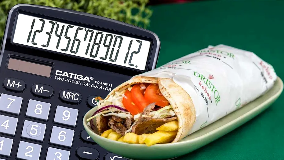 Îngrașă sau nu? Câte calorii are o shaorma de pui de la Dristor Kebap?