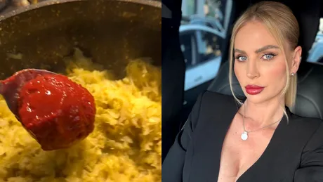 Rețeta de varză a la Cluj a Andreei Bănică. E simplu de preparat, iar la final a adăugat un ingredient special