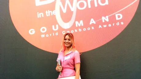 Laura Cosoi, câştigătoarea Gourmand World Cookbook Awards