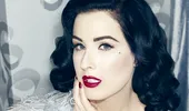 Dita Von Teese la 40 de ani, model al propriei colecţii de lenjerie intimă. Vezi ce bine arată!