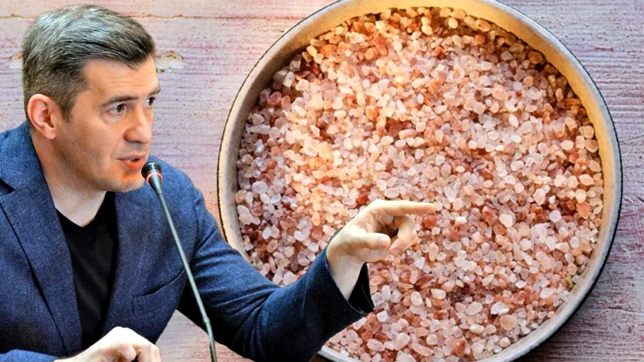 Consumi sare roz de Himalaya din comerț? Dragoș Pătraru a aflat din ce e făcută, de fapt