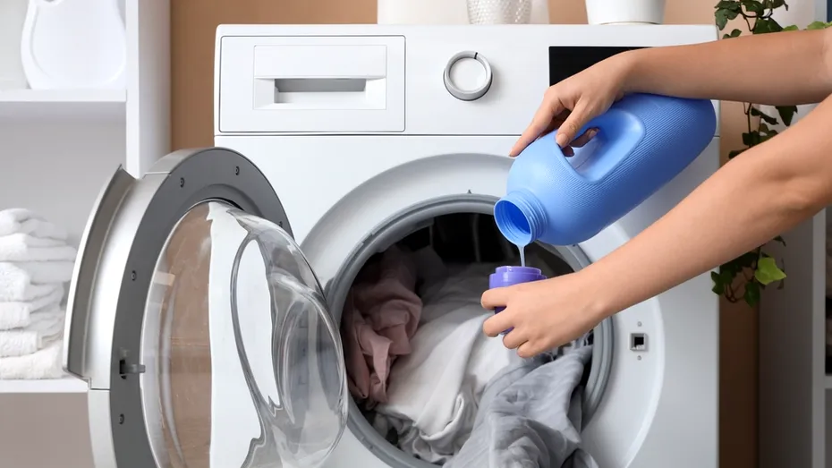 Crezi că hainele ies mai curate? Ce se întâmplă, de fapt, dacă pui prea mult detergent