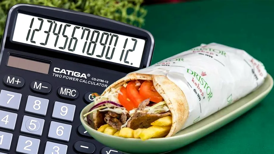 Îngrașă sau nu? Câte calorii are o shaorma de pui de la Dristor Kebap?