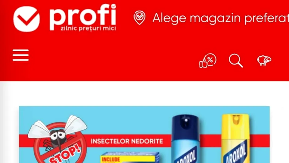 Ofertă Profi: produse de curățenie la reducere