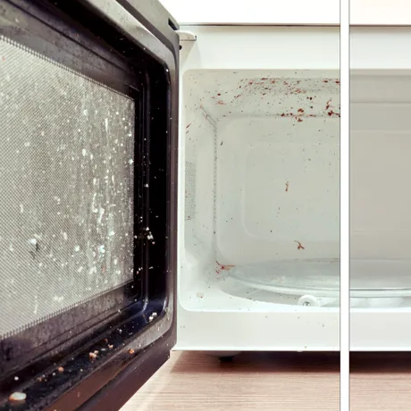 Cum să cureți cuptorul cu microunde în doar câteva minute. Nu ai nevoie de produse din comerț