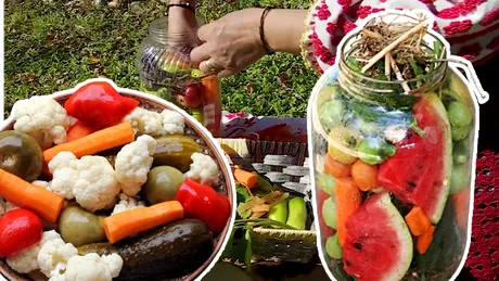 Reţetă de murături 100% naturală din „patria sării”. Cum arată conservele în saramură de izvor ale Doamnei Găbiţa
