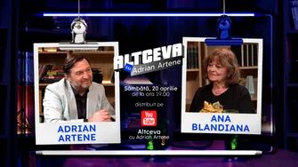 Tulburătoare și Înălțătoare discuția dintre Ana Blandiana și Adrian Artene | ALTCEVA CU ADRIAN ARTENE