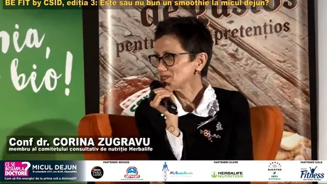 BE FIT by CSID, ediţia 3: Este sau nu bun un smoothie la micul dejun?
