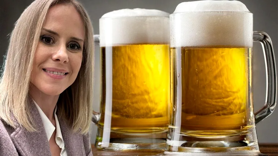 Mihaela Bilic a făcut calculul. Câte beri putem bea, fără să ne îngrășăm, de fapt