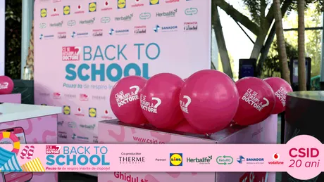 CSID.RO a sărbătorit 20 de ani printr-un weekend „Back to School” dedicat întregii familii, în parteneriat cu THERME București