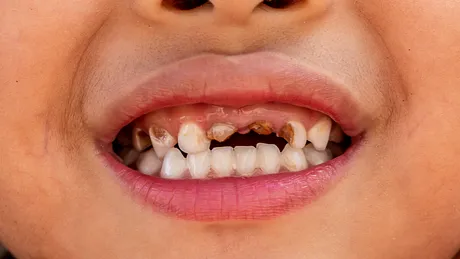 Cel mai nociv aliment pentru dinți. Medic: Se transformă într-un acid care atacă smalțul