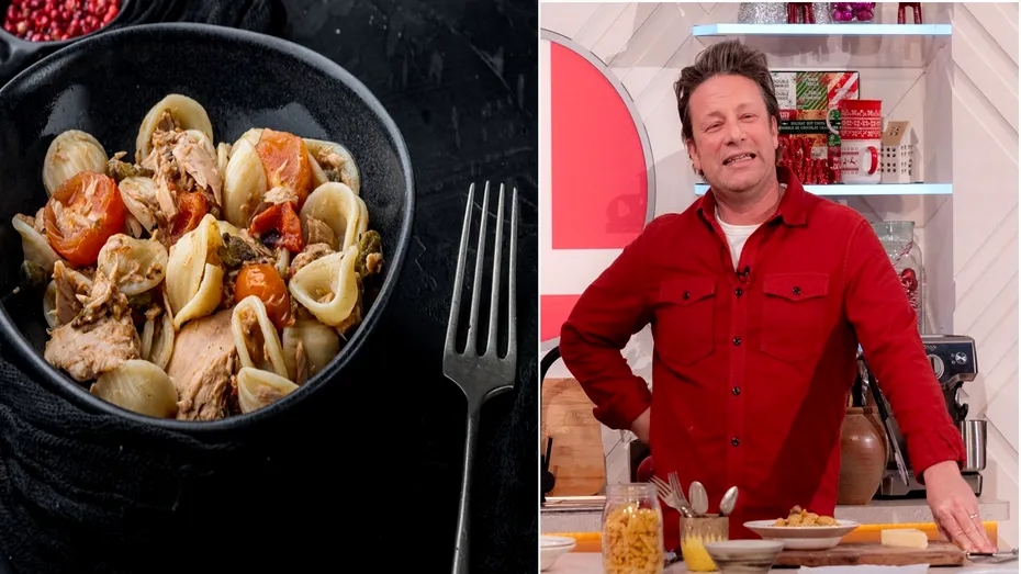 Paste siciliene cu ton, rețeta irezistibilă a lui Jamie Oliver