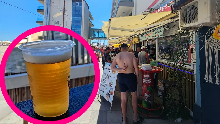 Cât costă o bere la draft în Eforie Nord, în august 2026. Mulți turiști cred că este o eroare