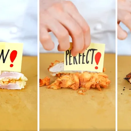 Ecuația șnițelelor. Câte minute trebuie prăjite în ulei, de fapt, potrivit celebrului chef Cristian Frățieanu