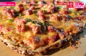 Pizza picantă cu Cârnați Grătărescu Cris-Tim