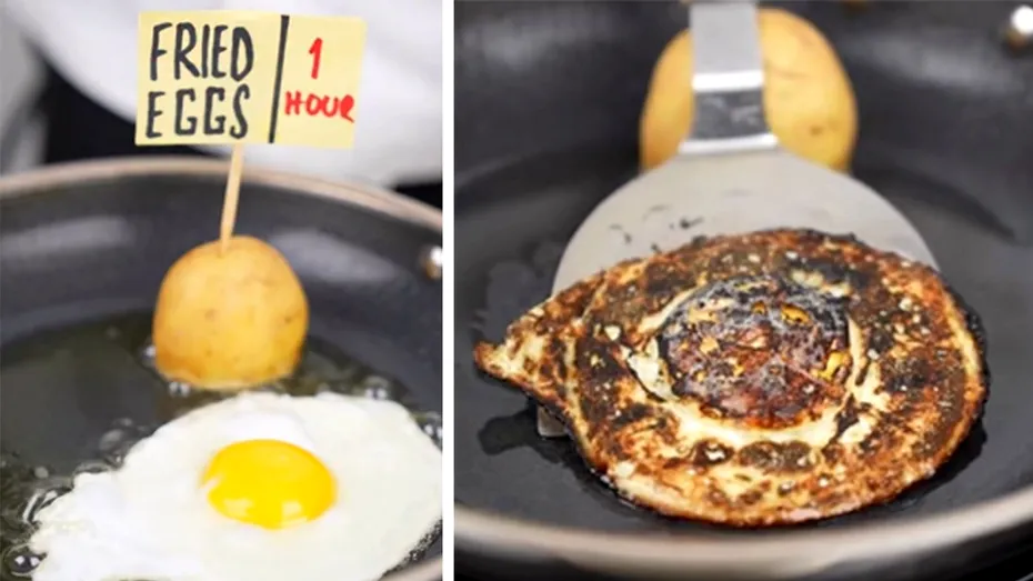 Ecuația ouălor-ochiuri. Câte minute trebuie lăsate în tigaie, de fapt, potrivit celebrului chef Cristian Frăţieanu