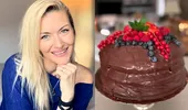 Rețeta de tort de ciocolată recomandată de Elwira Petre. Desertul perfect pentru sărbători