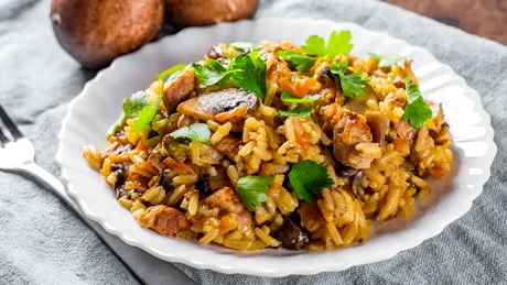 Pilaf de post ca la mănăstire.  Rețeta secretă a părintelui Dionisie