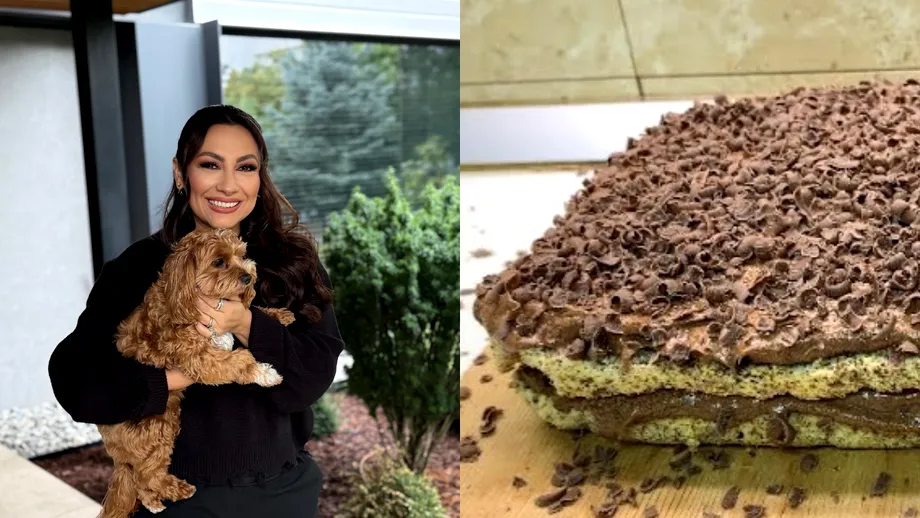 Rețeta prajitură „durere”. Este desertul preferat al Andrei Maruță