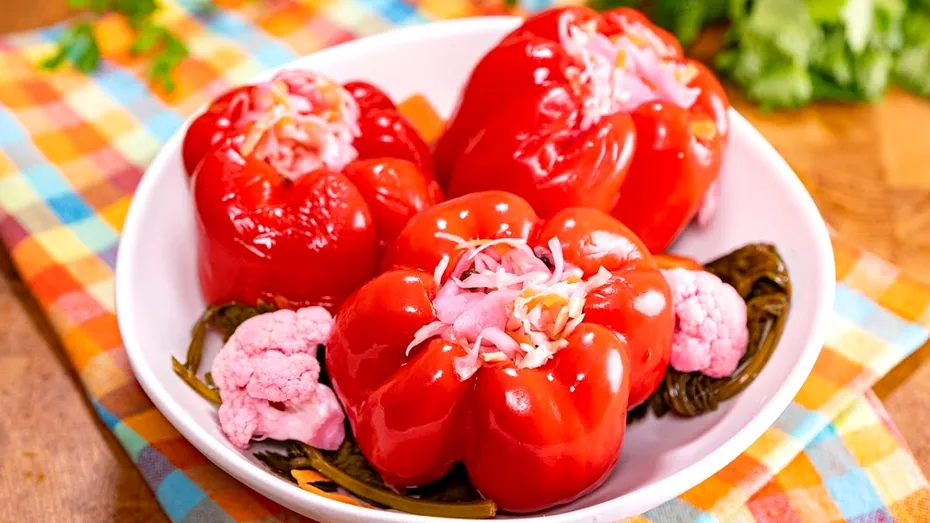 Cea mai simplă rețetă de gogoșari umpluți cu varză. Rezistă toată iarna