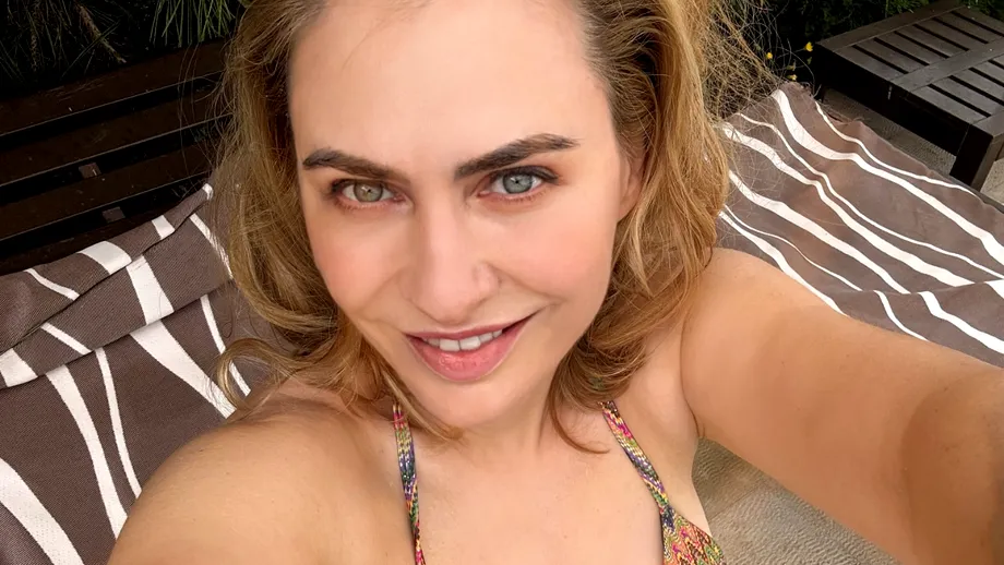 Secretul Adinei Buzatu pentru a se menține în formă la 48 de ani. A apărut în costum de baie