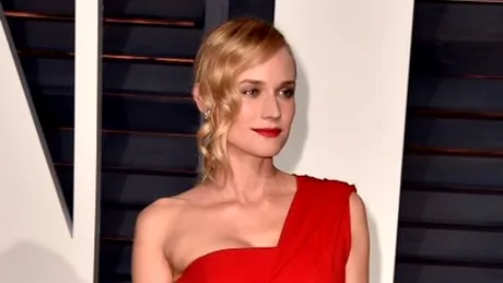 Coafura Dianei Kruger la petrecerea Vanity Fair la premiile Oscar