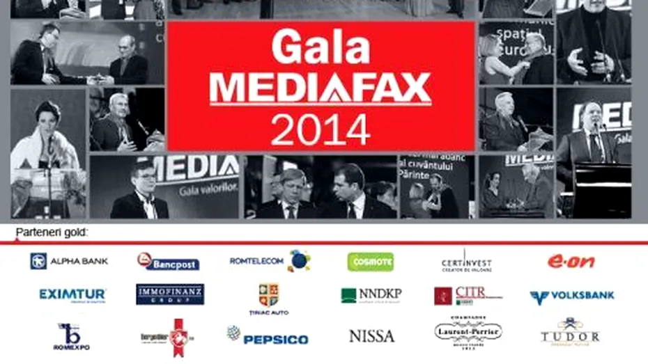 Radu Beligan - marele premiu al Galei MEDIAFAX! Lista laureaţilor 