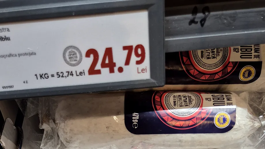 Din ce este făcut salamul de Sibiu din LIDL, de fapt. Este cel mai ieftin din România