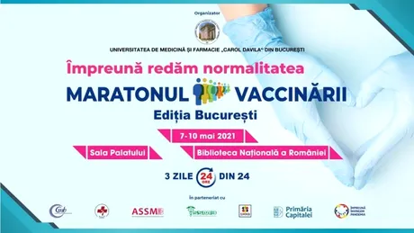 Maratonul Vaccinării anti-COVID în București. Unde vă puteți vaccina non-stop, fără programare, doar cu buletinul