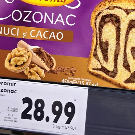 Ai cumpărat cozonac cu maia din Kaufland? Din ce este făcut, de fapt. Ce scrie pe etichetă