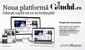 Noua platformă GÂNDUL.RO se lansează astăzi. Găsești rapid tot ce se întâmplă!