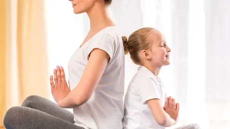 Beneficiile yoga pentru copii
