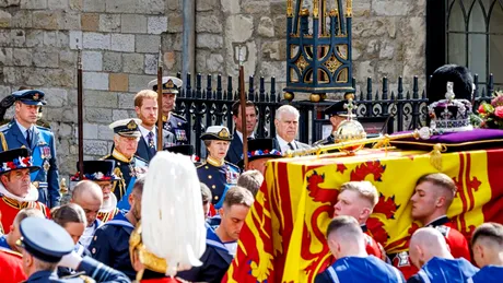 Înmormântarea Reginei Elisabeta a II-a. Momentul în care Meghan Markle izbucnește în lacrimi