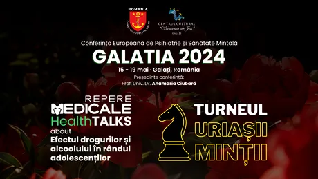 Conferința Europeană de Psihiatrie și Sănătate Mintală GALATIA 2024